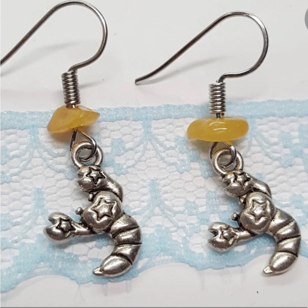 Silver Scorpion Scorpio Earrings